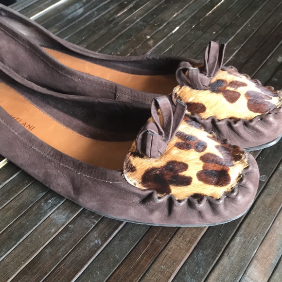 🚨B2G1 ANTONIO MELANI Leather Animal Print Flats - Picture 4 of 7